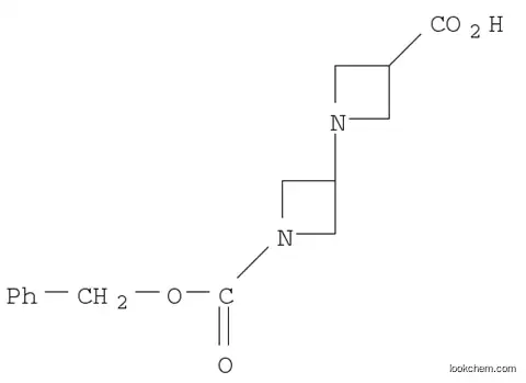 Molecular Structure of 1131594-87-0 ([1,3'-Biazetidine]-1',3-dicarboxylic acid, 1'-(phenylmethyl) ester)